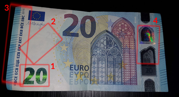 banconota 20 euro nuova